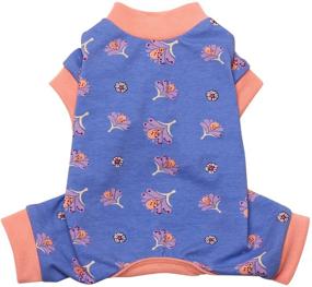 img 4 attached to TONY HOBY Cotton Pet Pajamas: Stylish Dog & Cat Sleepwear for Babies