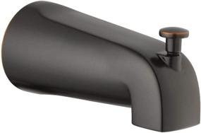 img 4 attached to 🛁 Enhance Your Bathroom with the Design House Builders Program 522581 Tub Diverter Spout in Elegant Oil Rubbed Bronze