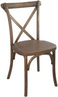 optimum seo: flash furniture light brown x-back chair with added advantages logo