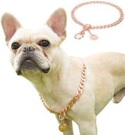 🐾 premium stainless steel p chock metal chain dog necklace collars for small medium large dogs - walking training pet supplies by jyhy логотип