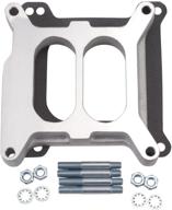 enhanced performance carburetor spacer by edelbrock (8714) logo