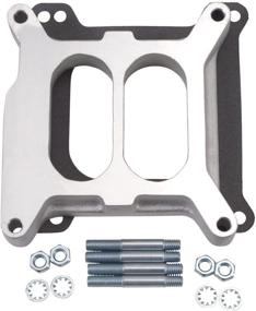 img 3 attached to Enhanced Performance Carburetor Spacer by Edelbrock (8714)