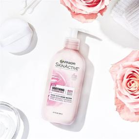 img 2 attached to 🌹 Garnier SkinActive Milk Face Wash with Rose Water | Refreshing & Nourishing | 6.7 Fl Oz | Gentle Cleansing for All Skin Types