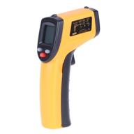 🌡️ goolrc digital infrared thermometer: non-contact laser temperature gun with backlight (-50-380°c/-58℉-716℉), not for human temperature, battery not included logo