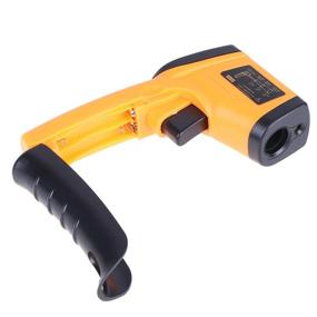 img 3 attached to 🌡️ GoolRC Digital Infrared Thermometer: Non-Contact Laser Temperature Gun with Backlight (-50-380°C/-58℉-716℉), Not for Human Temperature, Battery Not Included