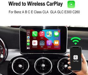 img 3 attached to CarlinKit 3.0: Wireless CarPlay Adapter for Mercedes-Benz 2017-2021 Cars with Apple CarPlay - Convert Wired to Wireless!