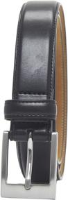 img 4 attached to 👔 Stylish and Versatile: Amazon Essentials Classic Black Men's Dress Belts - Must-Have Accessories!