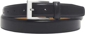 img 3 attached to 👔 Stylish and Versatile: Amazon Essentials Classic Black Men's Dress Belts - Must-Have Accessories!