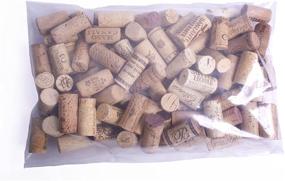 img 3 attached to 🍾 Upcycle Craft Ideas Soar with Assorted Used Wine Corks - 100 Count