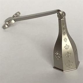 img 1 attached to 🕯️ Pewter Finish WICKMAN Candle Snuffer: Effortlessly Extinguish Flames with Style