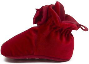 img 3 attached to 👶 Robeez Baby Snap Booties: Slip Resistant Soles for Infant/Toddler, Girls, Boys - 0-18 Months