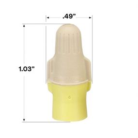 img 3 attached to 💡 Enhanced Performance Plus Wire Connector for Industrial Electrical and Wiring & Connecting