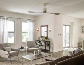 img 1 attached to 🔔 Kichler Ferron 60-Inch Ceiling Fan in Oil Brushed Bronze with Matching Blades