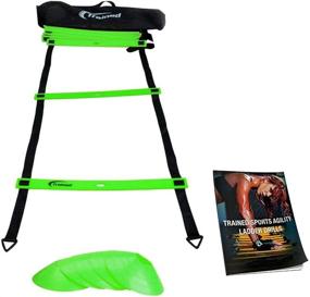 img 3 attached to 🏋️ Ultimate Agility Ladder Bundle: Includes 6 Sports Cones, 2 Agility Drills eBook, and Carry Case