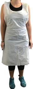 img 4 attached to 🧤 Disposable Aprons with Individually Packaged KingSeal - Occupational Health & Safety Products in Inches