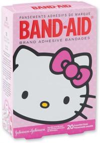 img 1 attached to Hello Kitty Bandages - Pack of 20 Adhesive Bandages by Band-Aid