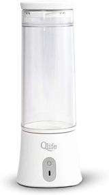 img 3 attached to Qlife Q-Cup Touch Hydrogen Water Generator Maker: The Ultimate White Portable Molecular Hydrogen Cup with High-Grade Titanium Plates and SPE/PEM Membrane Technology - Japan's Finest Innovation