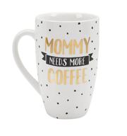 ☕️ pearhead mommy needs coffee ceramic mug: your perfect morning companion! логотип