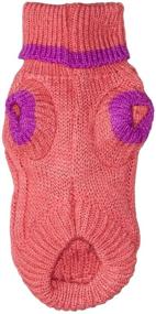 img 2 attached to Ethical Fashion Pet Classic Sweater: Xxx-Small Pink - Chic & Humane Wardrobe Essential