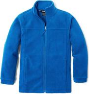 tsla lightweight thermal active fleece boys' clothing ~ jackets & coats logo