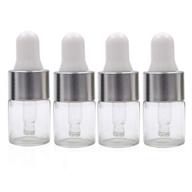 clear dropper bottles aromatherapy containers logo