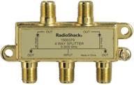 radioshack 4330166957 3 0ghz 4 way splitter logo