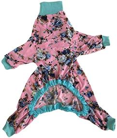 img 1 attached to 🐾 Tooth & Honey Big Dog Pajamas: Stylish Slim Fit Lightweight Pullover Pajamas Offering Full Coverage