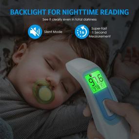 img 2 attached to Innovative Touchless Digital Thermometer - Ideal for Adults and Kids, Upgraded Version for Fever Detection in Schools, Homes, Shopping Malls