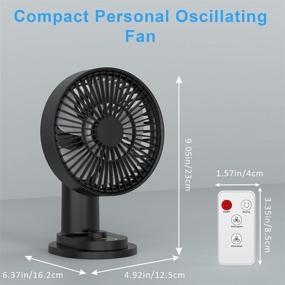 img 1 attached to Rechargeable Portable Oscillating Circulator with Enhanced Mobility