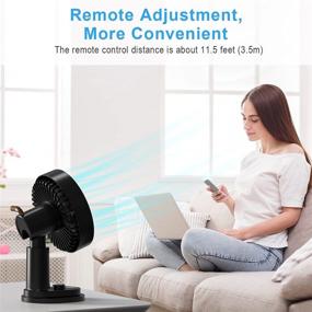 img 3 attached to Rechargeable Portable Oscillating Circulator with Enhanced Mobility