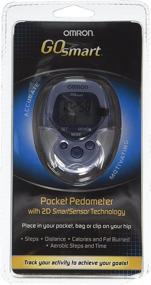 img 2 attached to Omron HJ-112 Digital Pocket Pedometer: Track Your Steps on the Go!