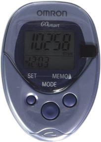 img 4 attached to Omron HJ-112 Digital Pocket Pedometer: Track Your Steps on the Go!