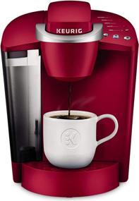 img 4 attached to Кофеварка Keurig K-Classic в рубарбовом исполнении: одноразовая кофеварка для объема от 6 до 10 унций.