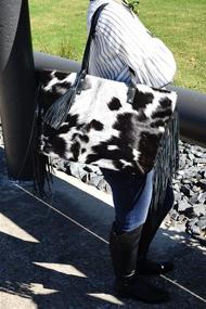 img 1 attached to Bonanza Leathers Cowhide Leather Shoulder Women's Handbags & Wallets