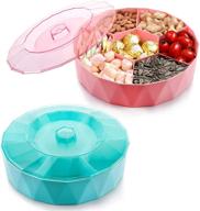 🍽️ maximize appetizer organization with topzea container compartment organizer logo