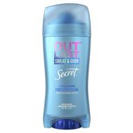 🌸 secret outlast completely clean antiperspirant deodorant, invisible solid - pack of 2, 2.6 oz / 73g logo
