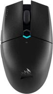 🖱️ corsair katar pro wireless gaming mouse - lightweight fps/moba mouse with slipstream technology, compact symmetric shape, 10,000 dpi - black logo