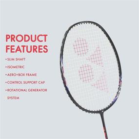 img 2 attached to YONEX Graphite Badminton Racquet Tension