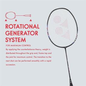img 1 attached to YONEX Graphite Badminton Racquet Tension