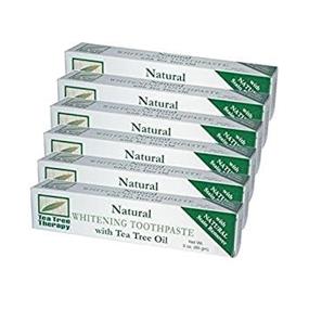 img 2 attached to 🌿 Tea Tree Therapy Natural Whitening Toothpaste with Oil - 6 Pack for Effective Teeth Whitening, 3 Oz Each