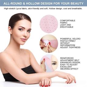 img 1 attached to 🤗 Face Slimming Strap for Double Chin Reduction & V Line Lifting | Anti-Wrinkle Mask for Saggy Face Skin - Men & Women
