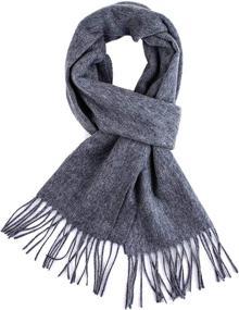 img 4 attached to Cashmere Solid Lightweight Winter Scarves Women's Accessories in Scarves & Wraps