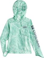 👕 swimwear: coolibar boys' andros fishing hoodie - ideal kids' clothing option logo
