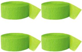 img 2 attached to Aimto Green Crepe Paper Streamers 12