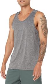 img 4 attached to Amazon Essentials Stretch Black Large Men's Clothing and T-Shirts & Tanks