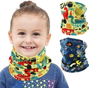 img 4 attached to EXski Winter Warmer Gaiter Fleece - Essential Boys' Cold Weather Accessories