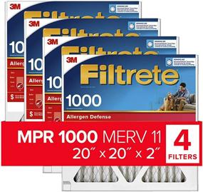 img 4 attached to 🏷️ Filtrete 20x20x2 MPR 1000 Air Filter Dimensions