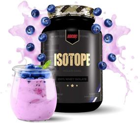 img 2 attached to Isotope - Whey Protein Isolate (Blueberry Yogurt) - Boost Your Fitness Routine!