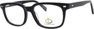 timeless style: designer replaceable prescription eyeglasses logo