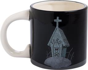 img 1 attached to 🐶 Vandor Nightmare Before Christmas Zero Dog Ceramic Soup Coffee Mug Cup - 20oz (1 Pack)